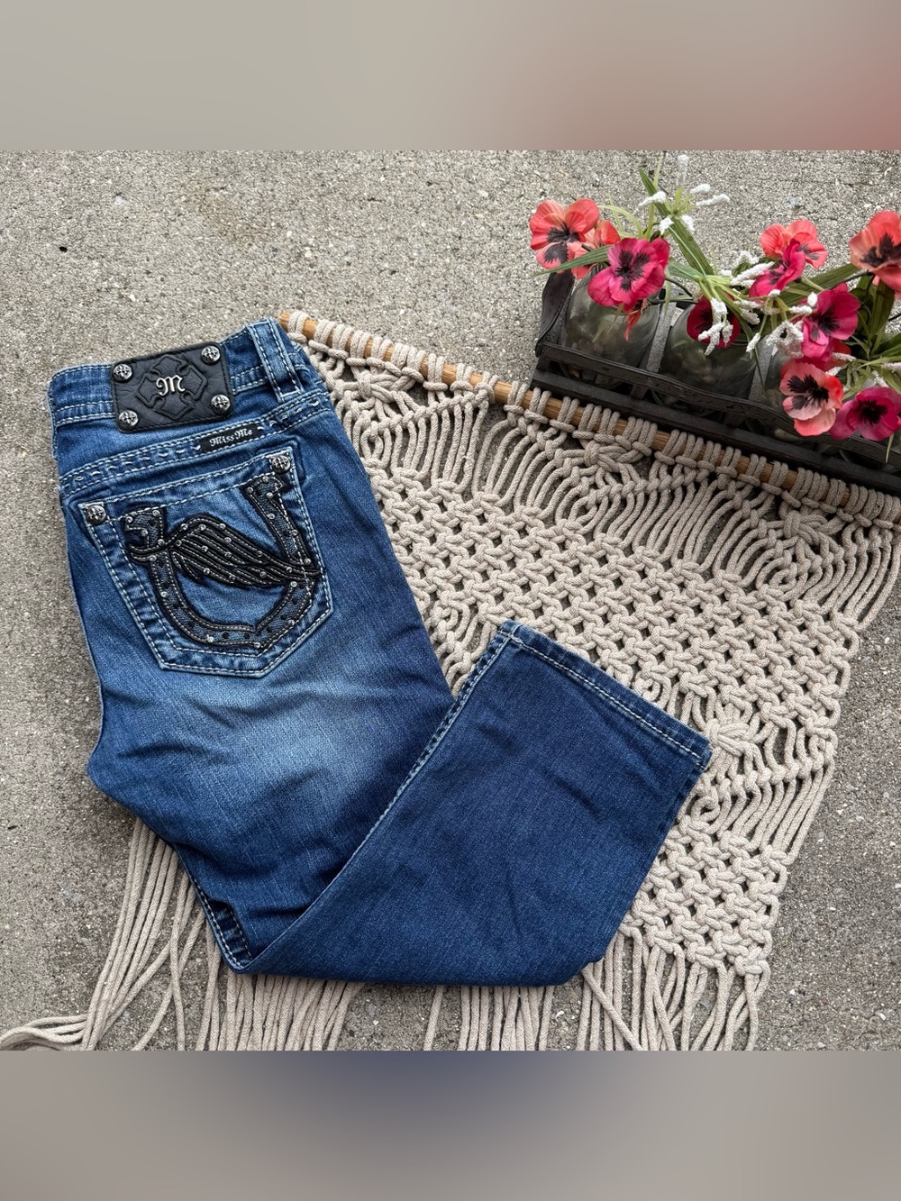 Miss Me Jean Capris Size 27